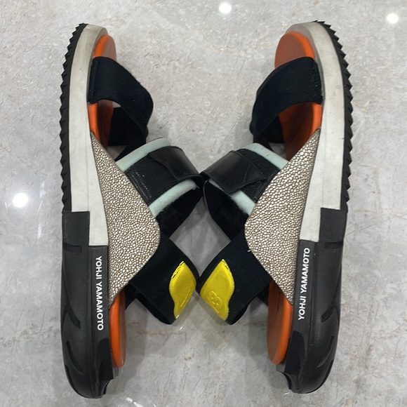 Men’s Y-3 Adidas Kaohe Mixed Media Sandal - Size US 10 - Picture 15 of 16